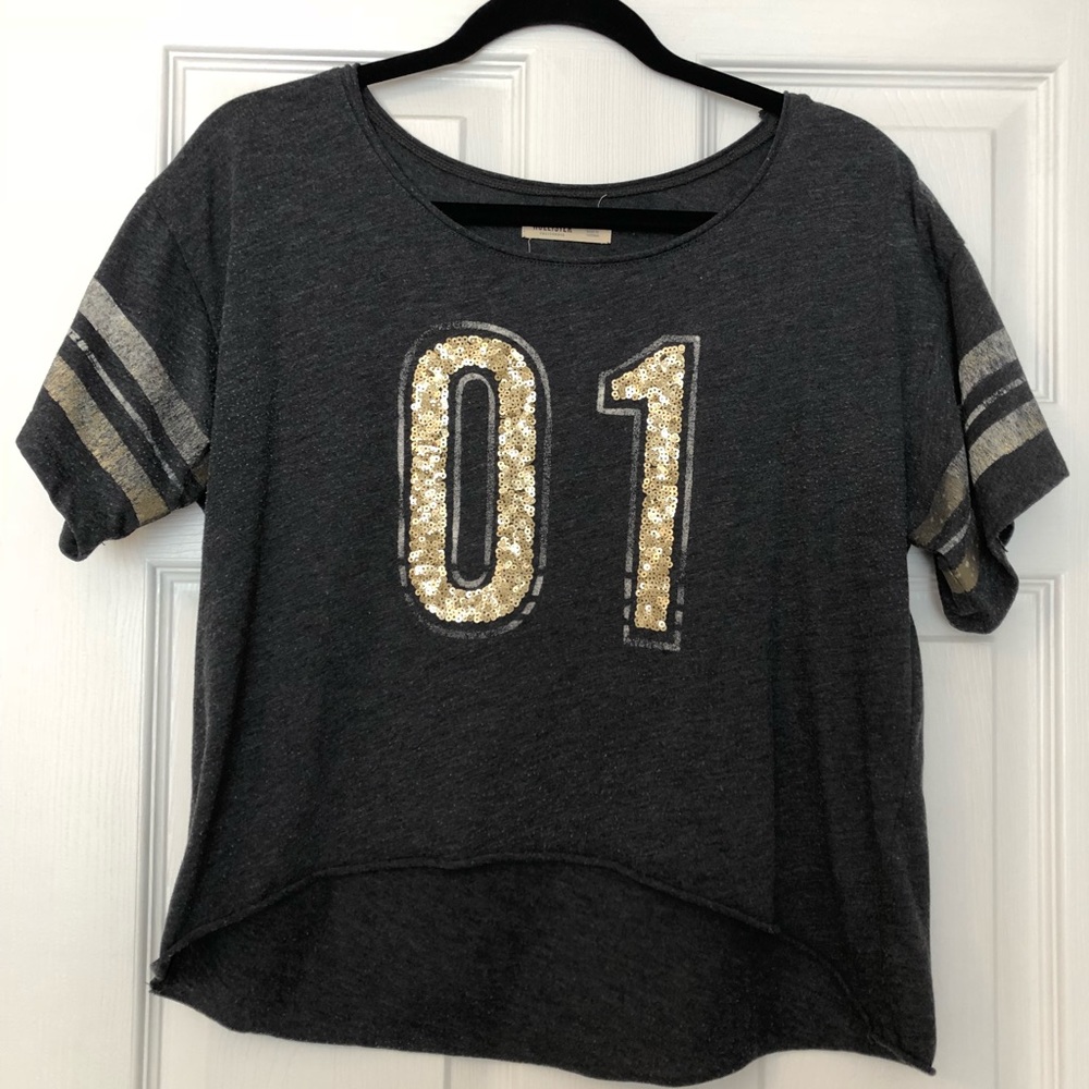 Grey hollister 01 shirt